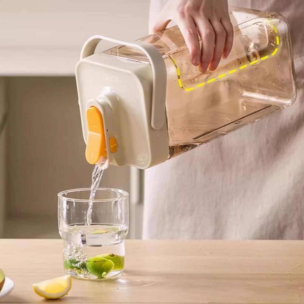 Dispenser Coffee And Tea - เหยือกจ่ายเครื่องดื่มกันรั่วซึม พร้อมก๊อกน้ำ ความจุเยอะ ผลิตจากพลาสติก สำหรับน้ำผลไม้ ชาเย็น