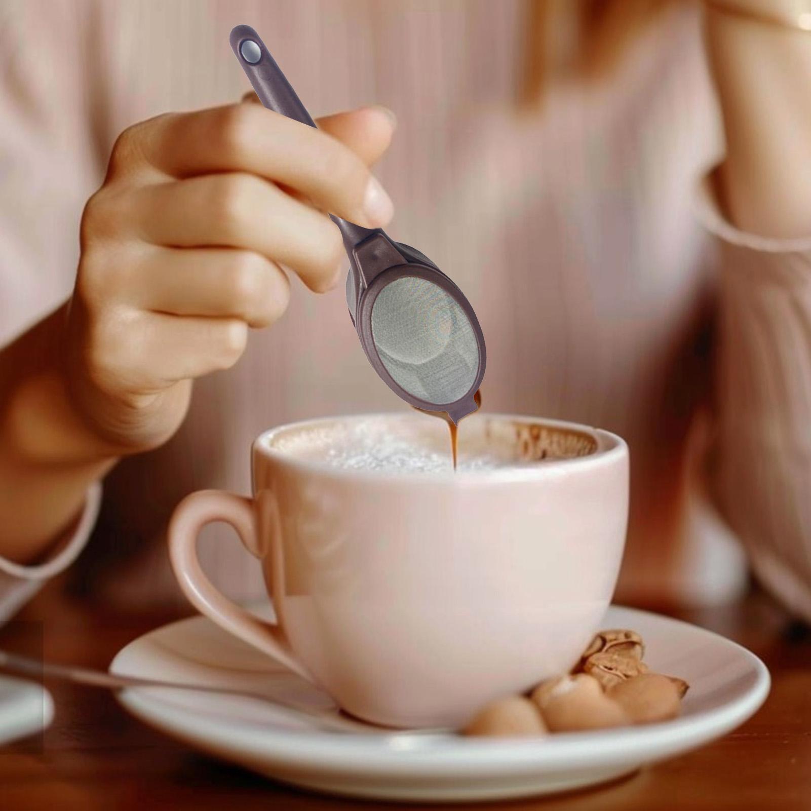 Dispenser Coffee And Tea - ที่กรองกาแฟ ที่กรองชา ช้อนกรองชา ที่กรองชาแบบใช้ซ้ำได้ ถุงกรองใบชาแบบพกพา ที่กรองชาแบบตาข่าย