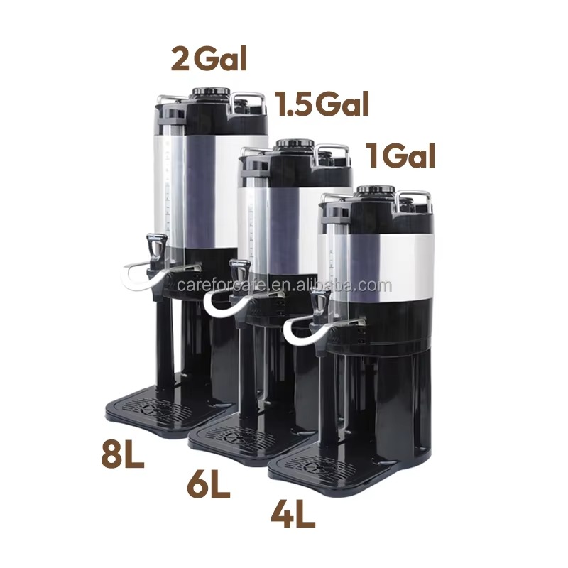 Dispenser Coffee And Tea - กระติกน้ำร้อน/เย็น สแตนเลส พกพา สำหรับกาแฟ ชา เครื่องดื่ม