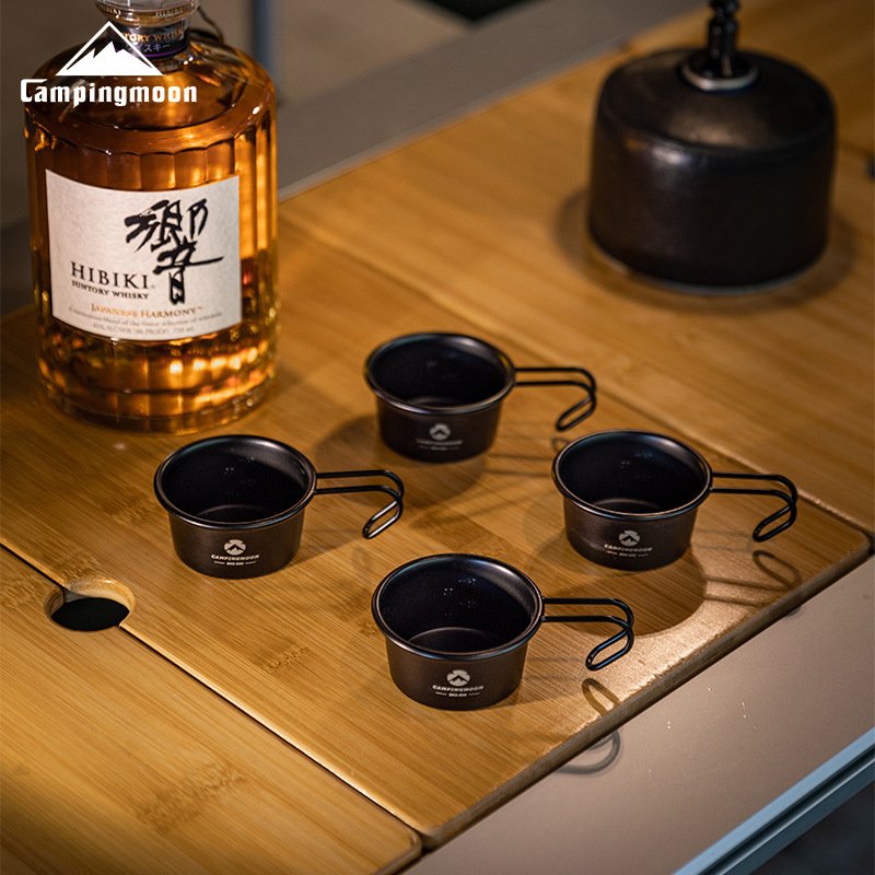 CAMPINGMOON ถ้วยเหล้าสแตนเลสขน - Coffee Tea Equipment บทวิจารณ์และราคา