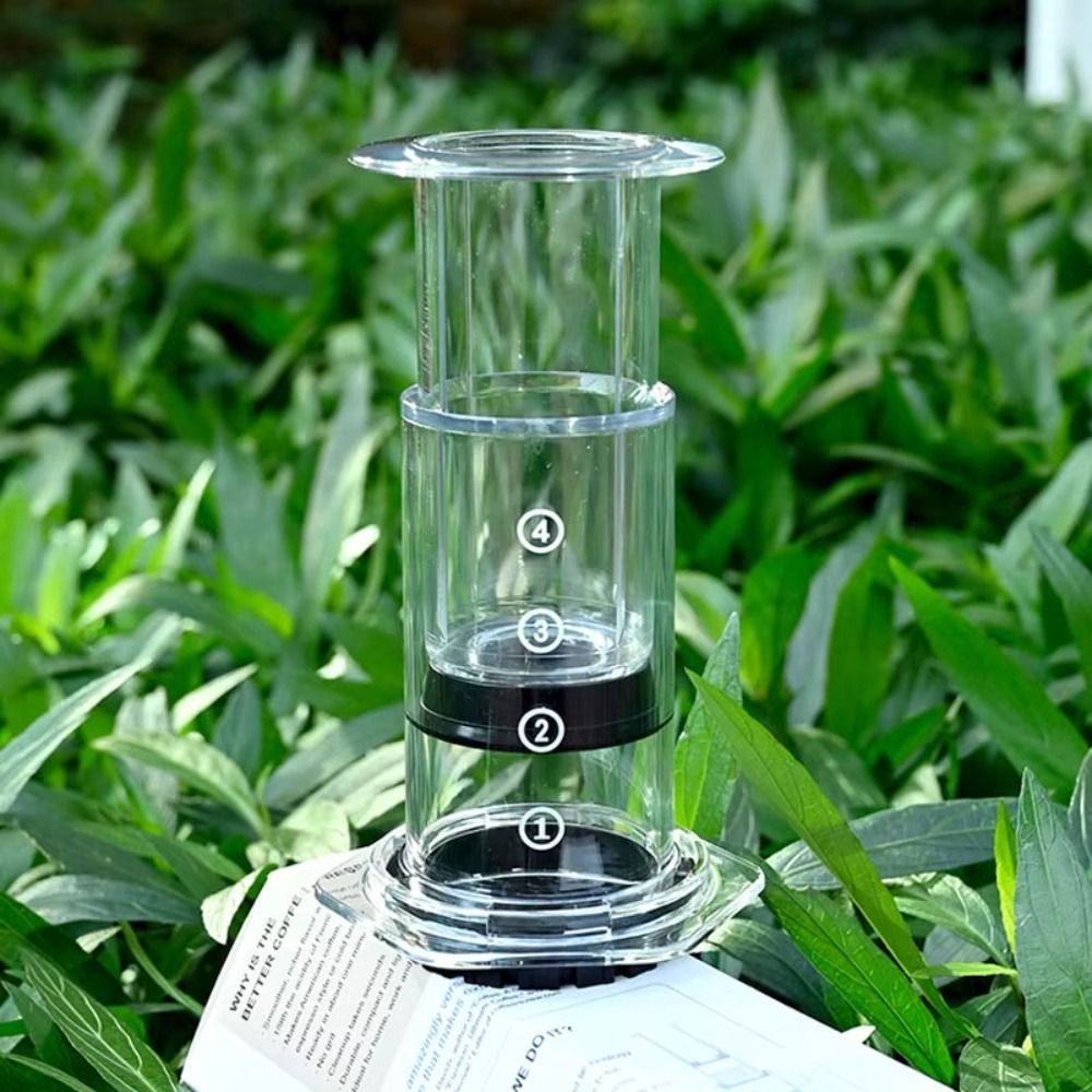 แบ่งปันหม้อกาต้มน้ํากาแฟแบบพกพ - French Press Coffee & Tea บทวิจารณ์และราคา