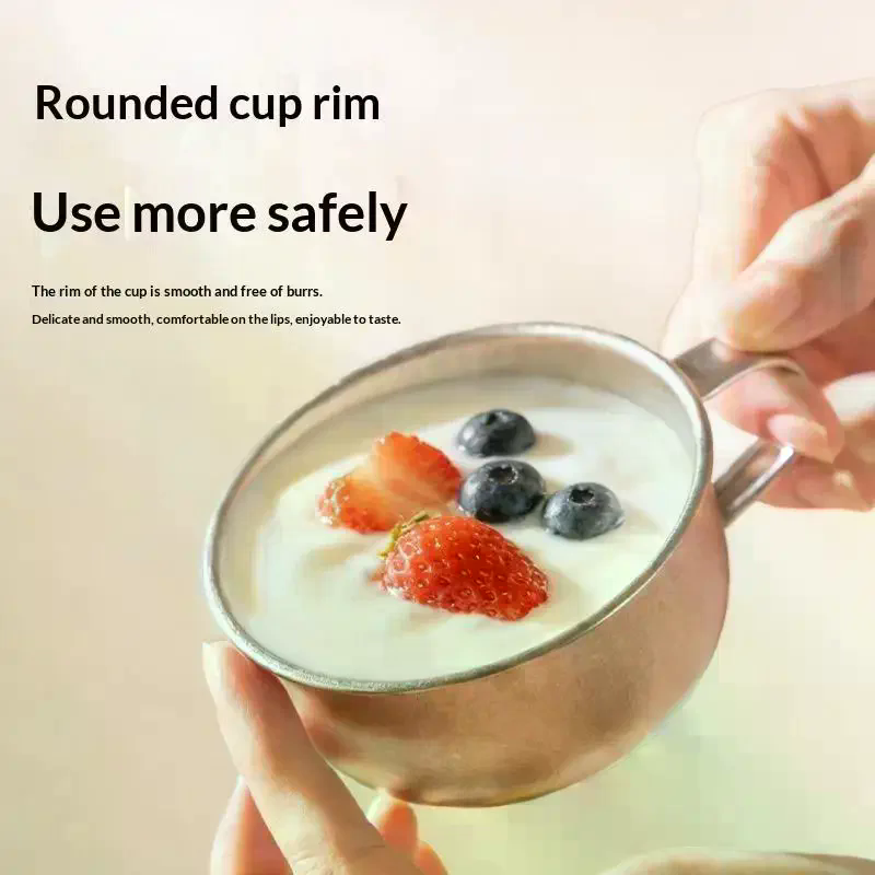 แก้วน้ำไทเทเนียมบริสุทธิ์ขนาด  - Coffee Tea Equipment บทวิจารณ์และราคา