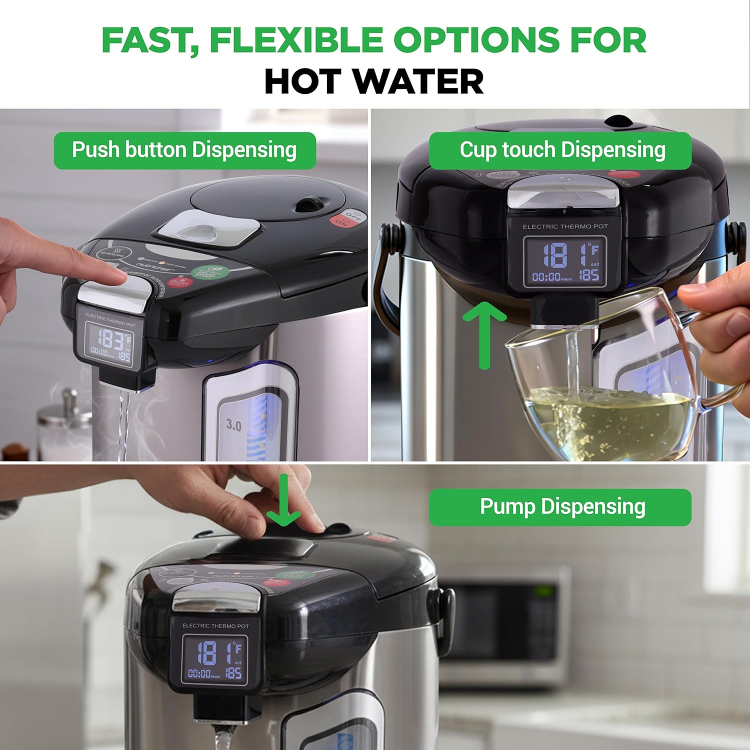 เครื่องทำน้ำร้อนไฟฟ้า 4 ลิตร พ - Dispenser Coffee And Tea บทวิจารณ์และราคา