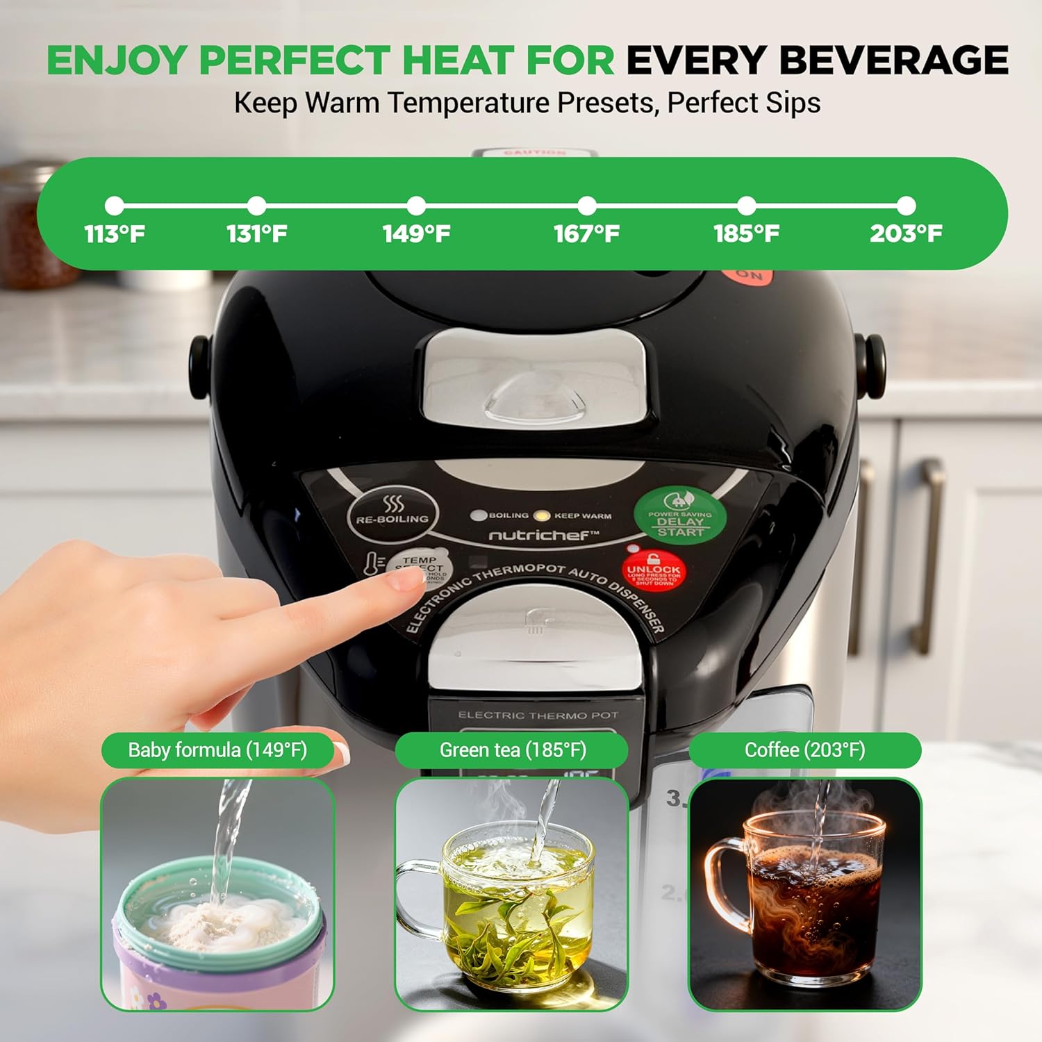 เครื่องทำน้ำร้อนไฟฟ้า 4 ลิตร พ - Dispenser Coffee And Tea บทวิจารณ์และราคา