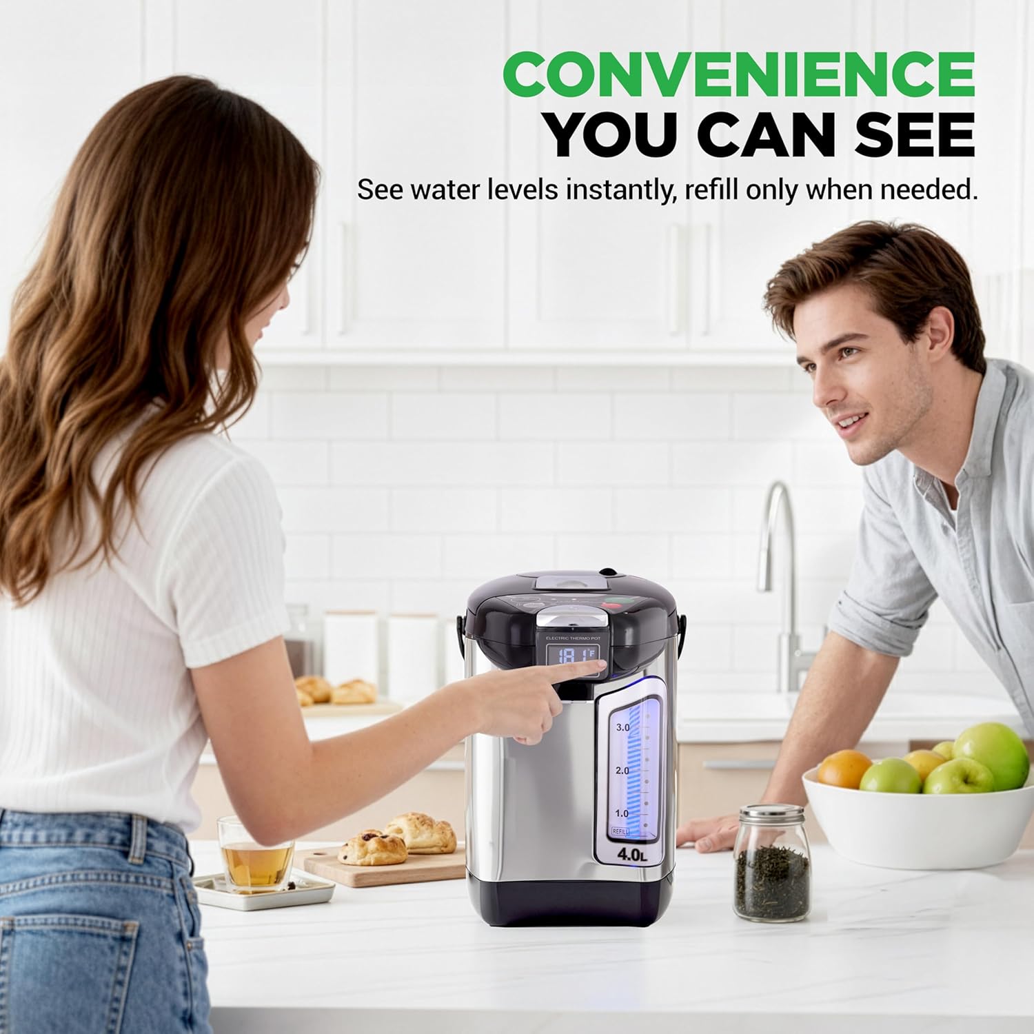 เครื่องทำน้ำร้อนไฟฟ้า 4 ลิตร พ - Dispenser Coffee And Tea บทวิจารณ์และราคา
