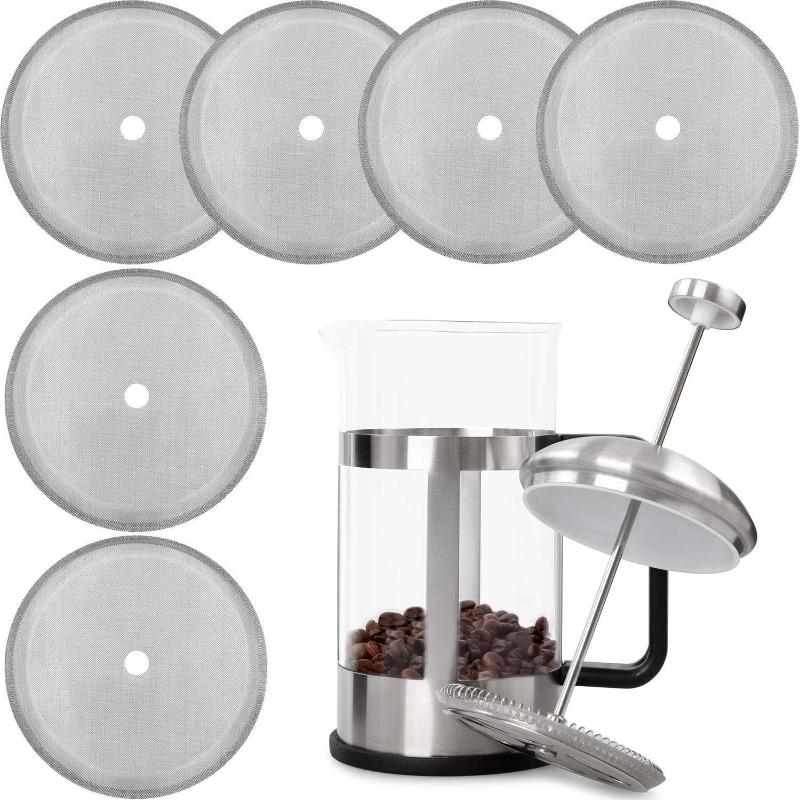 ตะแกรงกรองกาแฟแบบเฟรนช์เพรส สแ - French Press Coffee & Tea บทวิจารณ์และราคา