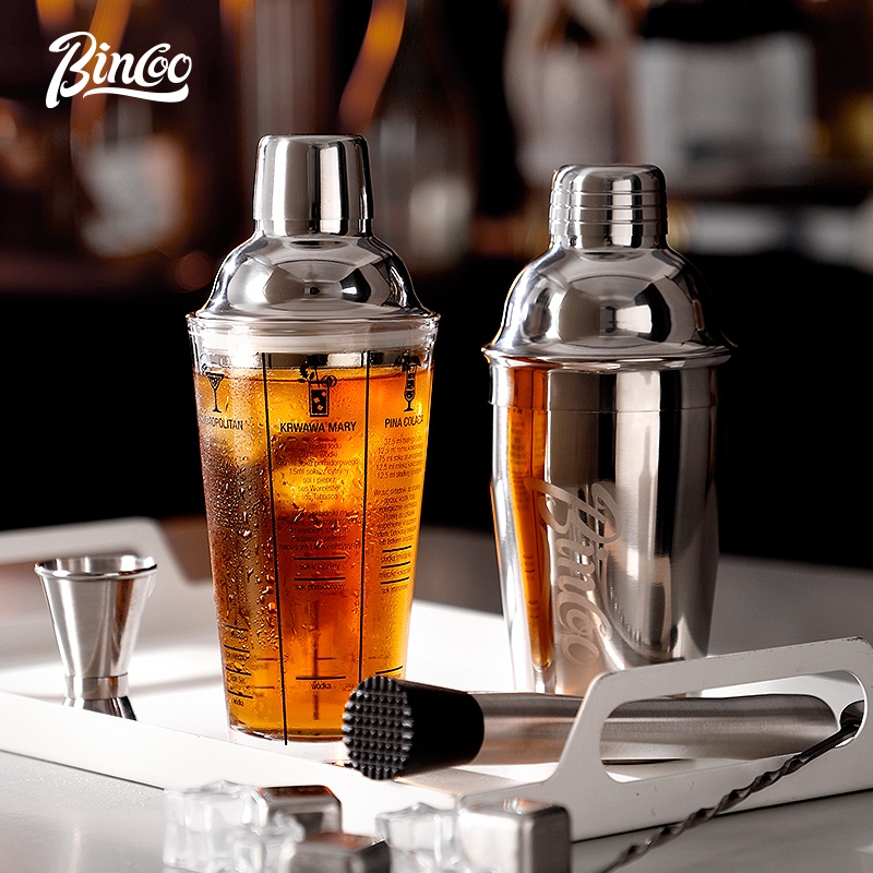 ชุดแก้วเชคสเตนเลส BINCOO อุปกร - Coffee Tea Equipment บทวิจารณ์และราคา