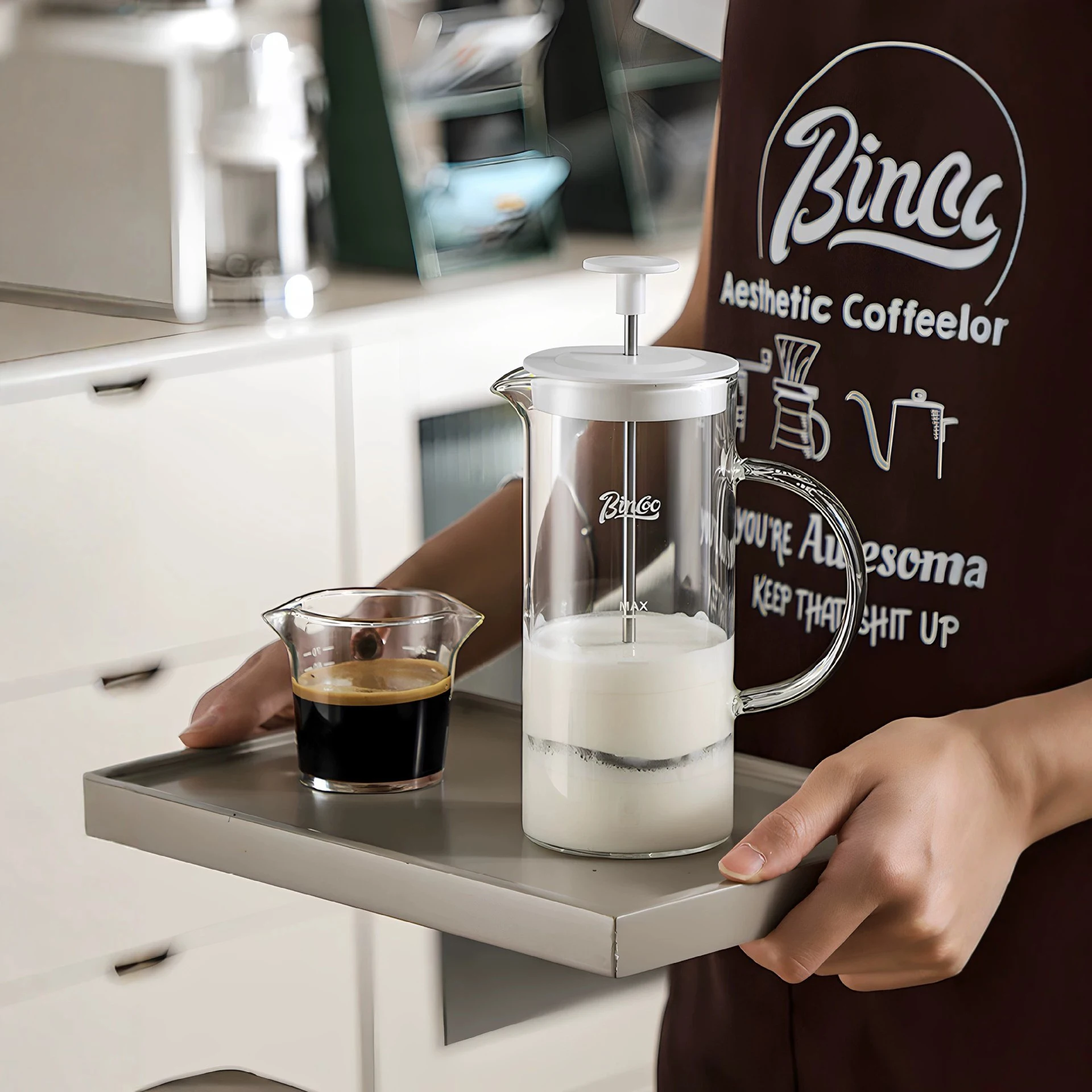 หม้อกาแฟเฟรนช์เพรสขนาด 550 มล. - French Press Coffee & Tea บทวิจารณ์และราคา
