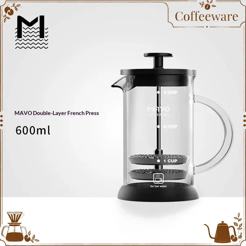 เครื่องชงกาแฟแบบเฟรนช์เพรส MAV - French Press Coffee & Tea บทวิจารณ์และราคา
