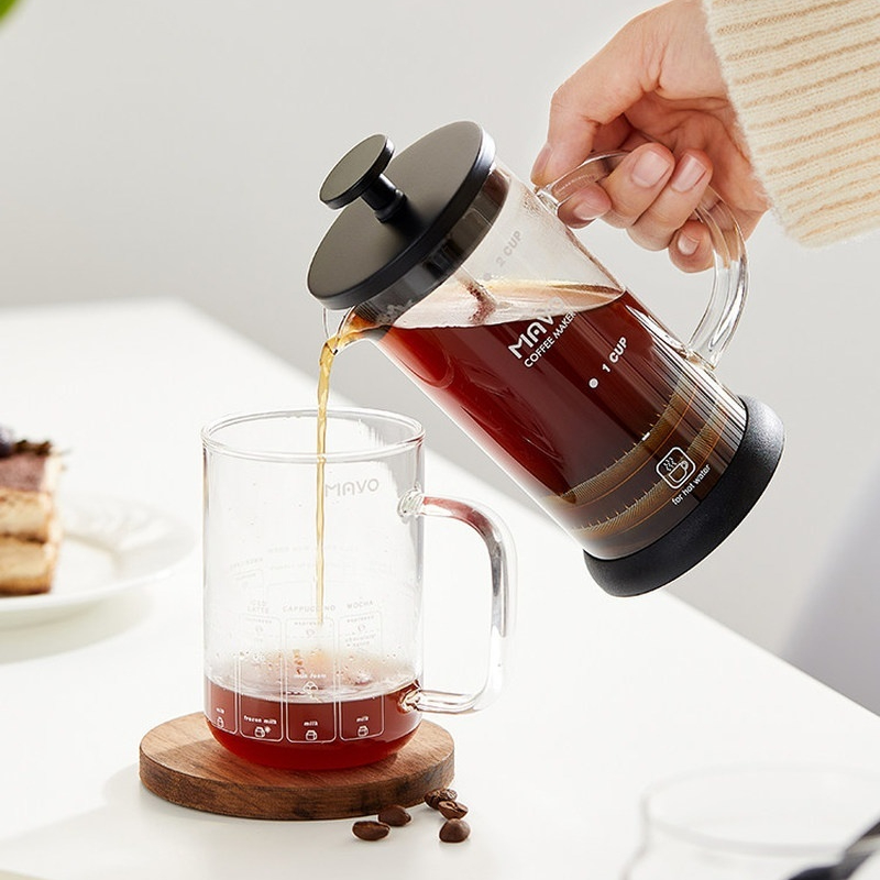 เครื่องชงกาแฟแบบเฟรนช์เพรส MAV - French Press Coffee & Tea บทวิจารณ์และราคา