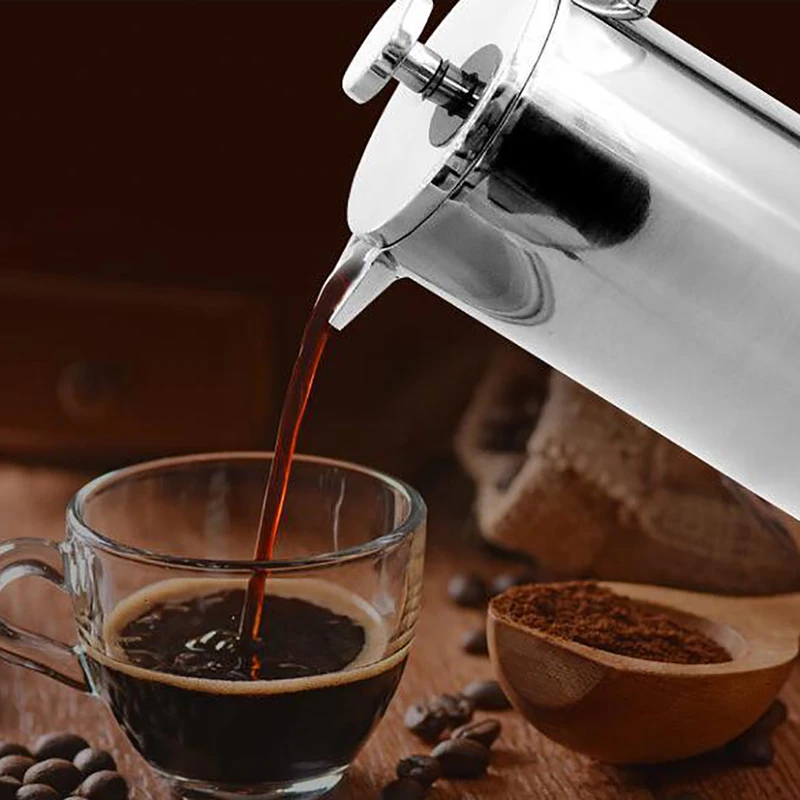 กระติกกาแฟแบบสองชั้นเก็บความร้ - French Press Coffee & Tea บทวิจารณ์และราคา
