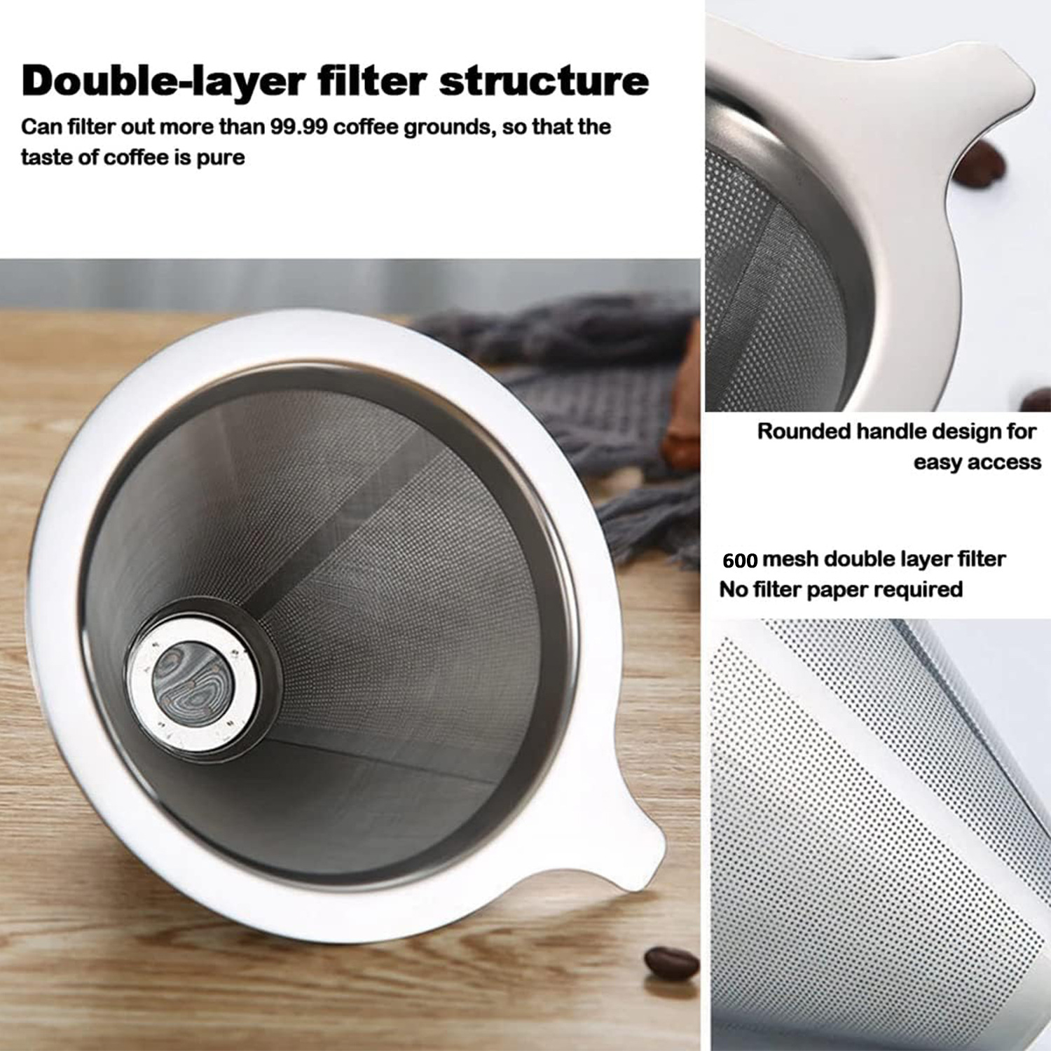 ที่ใส่ตัวกรองกาแฟแบบใช้ซ้ำได้อ - Dispenser Coffee And Tea บทวิจารณ์และราคา